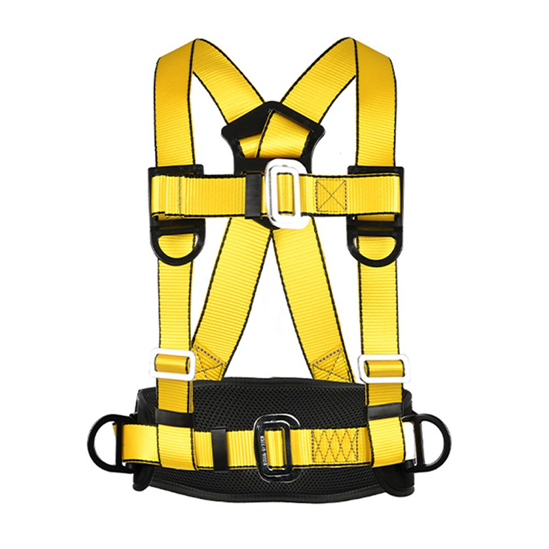HT66-006101 Mataas na kakayahang makita ang Polyester Half Body Safety Harness