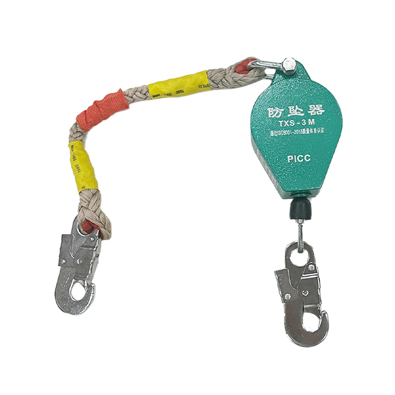 HT-FS-3M/5M/10M/15M/20M/30M STEEL WIRE ROPE Fall Arrester